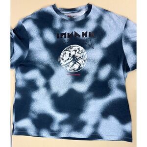 Nike Air Jordan Jumpman Tie Dye T-Shirt Men's XXL Gray FB7448-060 Graphic Tee